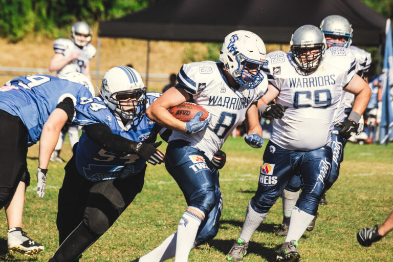Mehr über den Artikel erfahren Schwalmstadt Warriors gegen Eschwege Legionäre – 01.07.2018